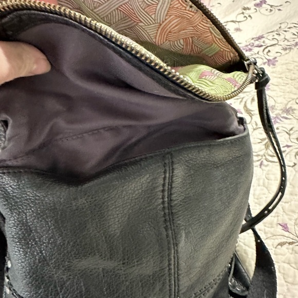 Black leather Sak bag great preloved condition - Picture 7 of 7